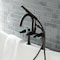 Aqua Vintage AE8105DKL 7-Inch Deck Mount Clawfoot Tub Faucet, Oil Rubbed Bronze AE8105DKL - alternate 6